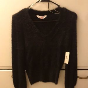 Soft black long sleeve new with tags